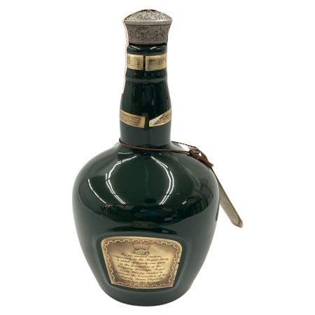  ROYAL SALUTE ローヤルサルート 21年 ブレンデッドスコッチ ウイスキー 緑 700ml 40% 1380g グリーン 未開栓
