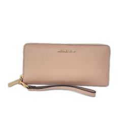 〇〇 MICHAEL KORS マイケルコース レディース 長財布 JET SET TRAVEL トラベル コンチネンタル ウォレット 32S5GTVE9L ピンク Bランク