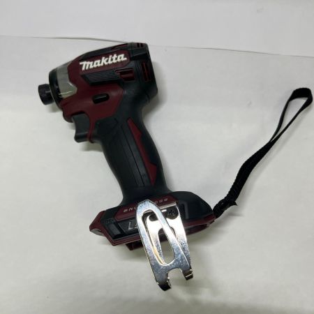  MAKITA マキタ 充電式インパクトドライバ 18V 6Ah バッテリ2本 充電器 ケース付 オーセンティックレッド 限定色 TD173D レッド 未使用品