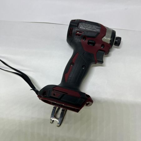  MAKITA マキタ 充電式インパクトドライバ 18V 6Ah バッテリ2本 充電器 ケース付 オーセンティックレッド 限定色 TD173D レッド 未使用品