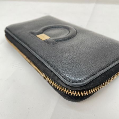  Ferragamo フェラガモ レディース 長財布 ガンチーニ ネイビー
