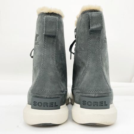  SOREL ソレル スノーブーツ エクスプローラー ネクスト ジョアン ウォータープルーフ 028 SIZE 25cm NL5031 グレー