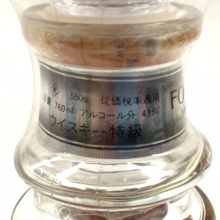 【北海道内限定発送】 NIKKA WHISKY ニッカウイスキー  FORTUNE’80 フォーチューン’80 ウィスキー 特級 760ml 43% 未開栓