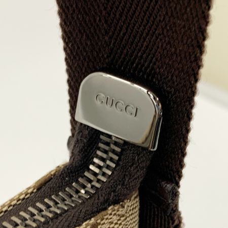  GUCCI グッチ GGキャンバス ショルダーバッグ  114273 ベージュ x ブラウン