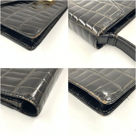  VERSACE ベルサーチ クラッチバッグ セカンドバッグ ブラック