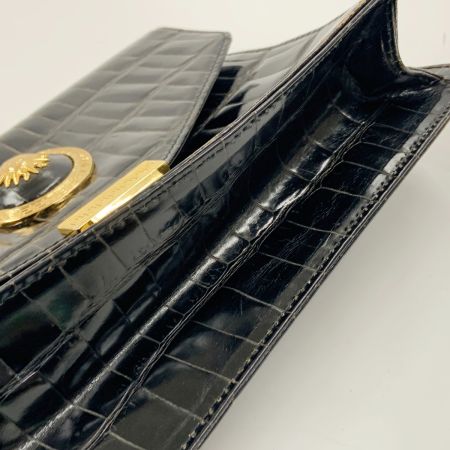  VERSACE ベルサーチ クラッチバッグ セカンドバッグ ブラック