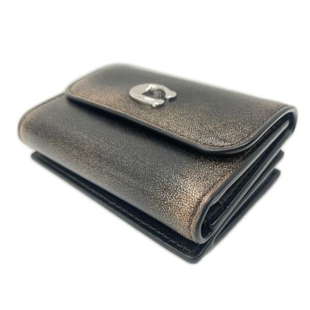  COACH コーチ 3つ折り財布 エッセンシャル カード ホルダー ウォレット CBO88 ブラック ブラウン