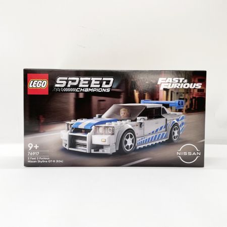  LEGO レゴブロック SPEED CHAMPIONS Nissan Skyline GT-R(R34) 76917