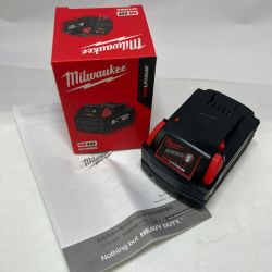 〇〇 Milwaukee M18™ 5.0Ah 耐環境バッテリー M18B5 未使用品 Sランク
