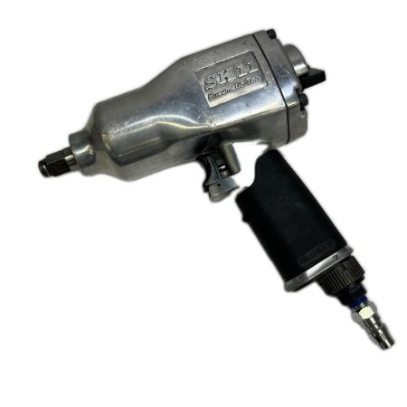  藤原産業 エアインパクトレンチ 差込角 アンビル12.7mm角 SIW-1300S シルバー 程度Ｂ