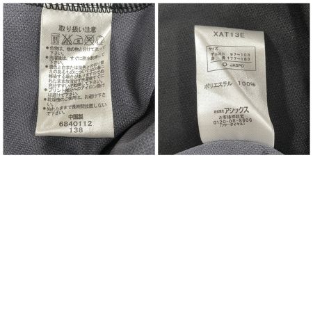  asics アシックス メンズ トレーニング ジャケット パンツ ジャージ セットアップ サイズO XAT13E ブラック