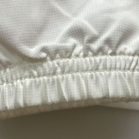  le coq sportif ルコックスポルティフ メンズ クロスジャケット サイズO QB-570561 ホワイト×レッド