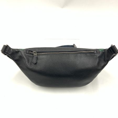  COACH コーチ ウエストバッグ ボディバッグ 89956  ブラック x グリーン