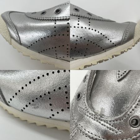  Onitsuka Tiger オニツカタイガー レディース シューズ メキシコ66 3Dスリッポン SIZE 22.5cm 1183A603 ピュアシルバー