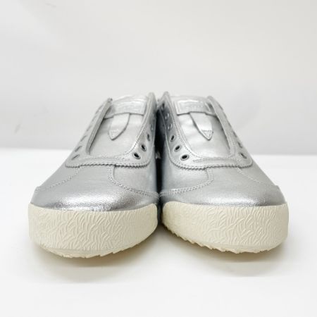  Onitsuka Tiger オニツカタイガー レディース シューズ メキシコ66 3Dスリッポン SIZE 22.5cm 1183A603 ピュアシルバー