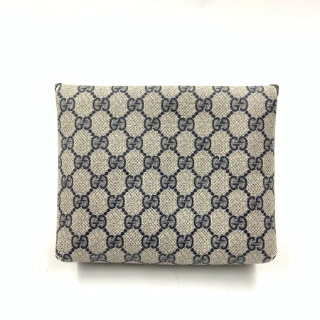  GUCCI グッチ GGスプリーム アクセサリーポーチ ポーチ 68 039 4494 ネイビー