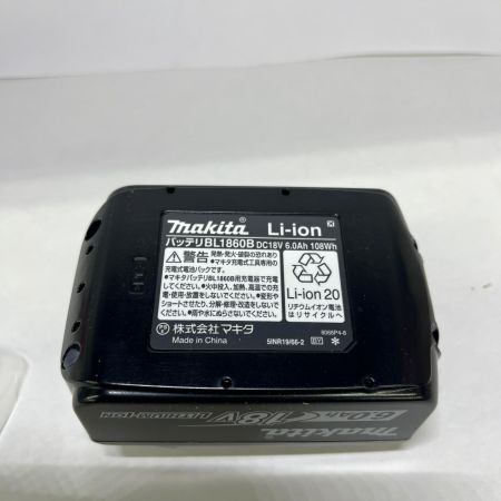  MAKITA マキタ バッテリー 未使用品 18v 6.0Ah BL1860B ブラック 未使用品