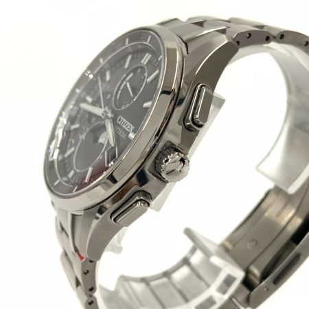  CITIZEN シチズン アテッサ ダイレクトフライト ムーンフェイズ ソーラー電波 腕時計 H874-005HK01 シルバー