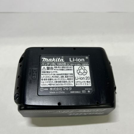  MAKITA マキタ バッテリー 未使用品 18v 6.0Ah BL1860B ブラック 未使用品