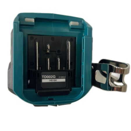  MAKITA マキタ Led ライト 充電式インパクトドライバ（青） 40Vmax2.5Ah バッテリ2本・充電器・ケース付 TD002GRDX ブルー 未使用品