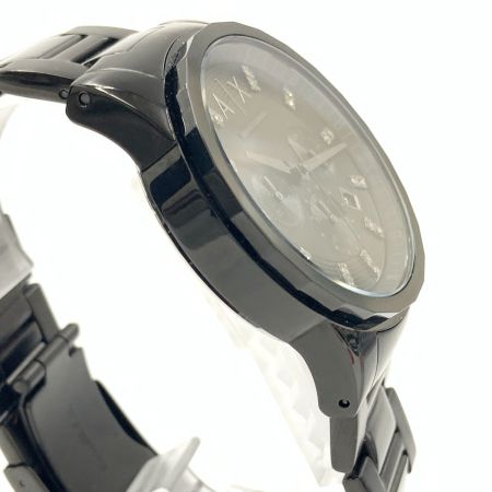  ARMANI アルマーニ アルマーニ エクスチェンジ クロノグラフ クォーツ 腕時計 AX2093 ブラック