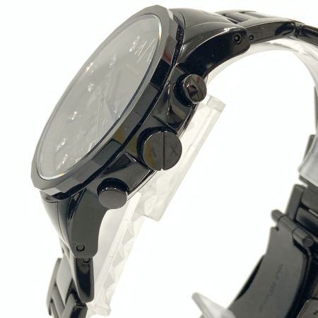  ARMANI アルマーニ アルマーニ エクスチェンジ クロノグラフ クォーツ 腕時計 AX2093 ブラック