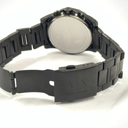  ARMANI アルマーニ アルマーニ エクスチェンジ クロノグラフ クォーツ 腕時計 AX2093 ブラック