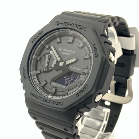  CASIO カシオ Ｇショック ベーシック クォーツ 腕時計 GA-2100-1A1 ブラック