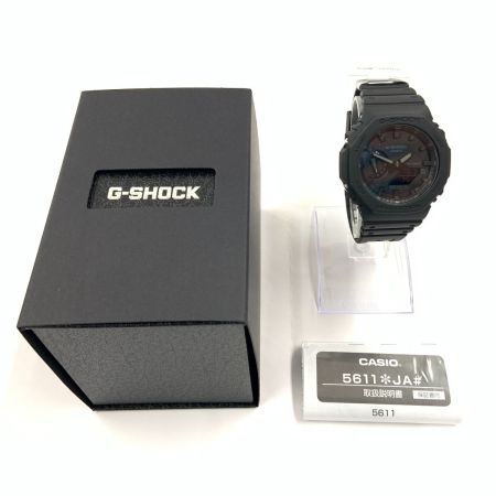  CASIO カシオ Ｇショック ベーシック クォーツ 腕時計 GA-2100-1A1 ブラック