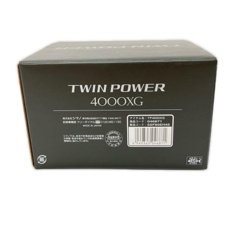  SHIMANO シマノ TWIN POWER キズ・シャリ有 箱付 24ツインパワー 4000XG 046871