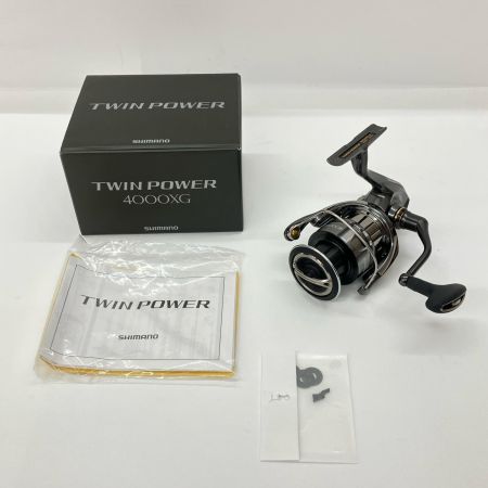  SHIMANO シマノ TWIN POWER キズ・シャリ有 箱付 24ツインパワー 4000XG 046871