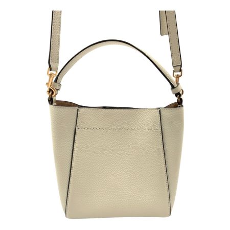  TORY BURCH トリーバーチ マックグロー スモール バケットバッグ 2way ショルダーバッグ 10005608 アイボリー
