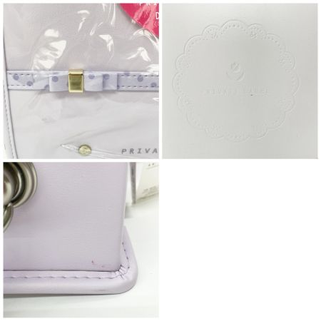 Private Label プライベートレーベル ランドセル ドットリボン  キャンディグレープ