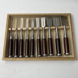 〇〇 国鶴 のみ ノミ 鑿　國鶴 10本セット Cランク