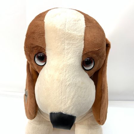  HUSH PUPPIES ハッシュパピー AURORA オーロラ ぬいぐるみ 約65cm ブラウン x ベージュ