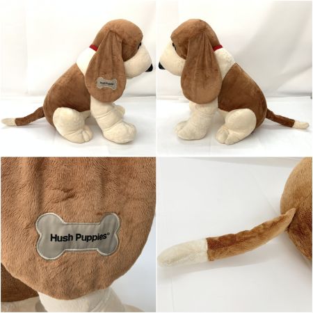  HUSH PUPPIES ハッシュパピー AURORA オーロラ ぬいぐるみ 約65cm ブラウン x ベージュ