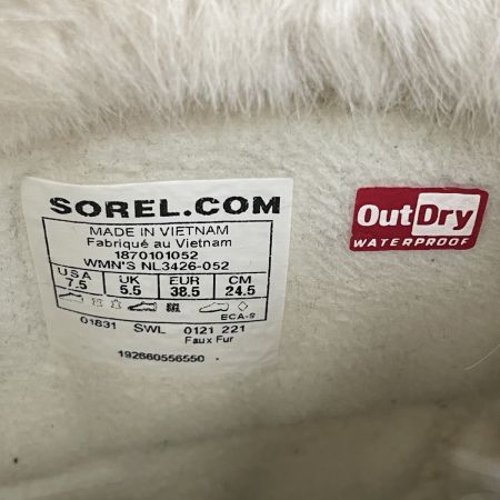  SOREL ソレル スノーブーツ レディース  TIVOLI IV TALL WP SIZE 24.5cm NL3426 グレー