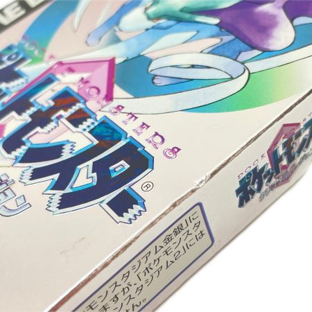  Nintendo ニンテンドウ ゲームボーイ ソフト GB ポケットモンスター クリスタル 最初期ロット