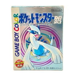 〇〇 Nintendo ニンテンドウ ゲームボーイ ソフト GB ポケットモンスター 銀 Bランク