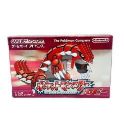 〇〇 Nintendo ニンテンドウ ゲームボーイアドバンス ソフト GBA ポケットモンスター ルビー 最初期ロット Bランク