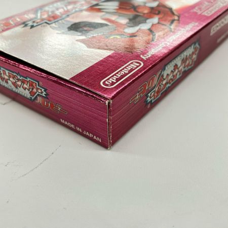  Nintendo ニンテンドウ ゲームボーイアドバンス ソフト GBA ポケットモンスター ルビー 最初期ロット
