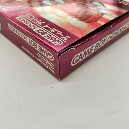 Nintendo ニンテンドウ ゲームボーイアドバンス ソフト GBA ポケットモンスター ルビー 最初期ロット