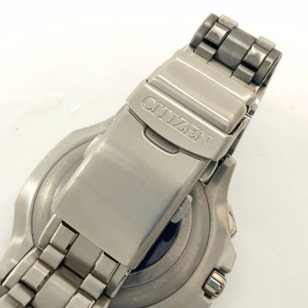  CITIZEN シチズン プロマスター SKYエコドライブ ブルーエンジェルスモデル ソーラー 電波 腕時計 PMV65-2261 ブルー x シルバー