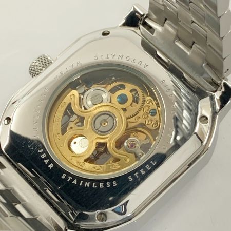  ORIENT EXPRESS  オリエント エクスプレス スケルトン 文字盤 自動巻き 腕時計  OA-8018 シルバー x ゴールド