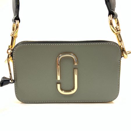  MARC JACOBS マークジェイコブス ショルダーバッグ グレー x イエロー