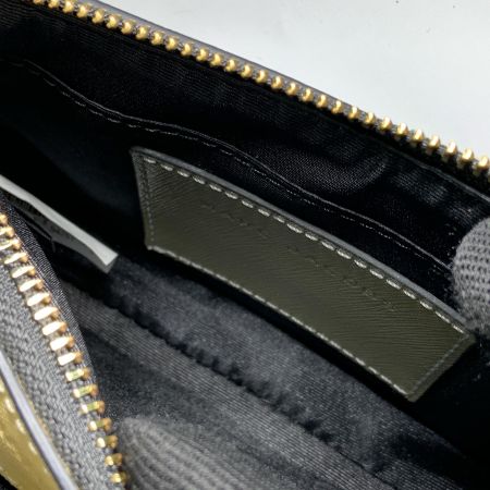  MARC JACOBS マークジェイコブス ショルダーバッグ グレー x イエロー
