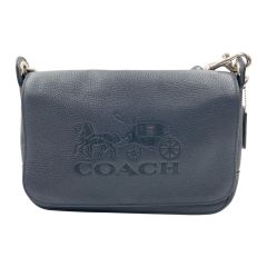  COACH コーチ ホースアンド キャリッジショルダー メッセンジャー バッグ F72703 ネイビー Bランク