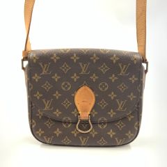 LOUIS VUITTON ルイヴィトン モノグラム サンクルー ショルダーバッグ M51242 ブラウン Cランク
