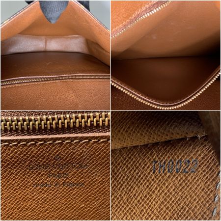  LOUIS VUITTON ルイヴィトン モノグラム サンクルー ショルダーバッグ M51242 ブラウン