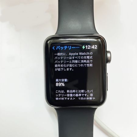  Apple アップル Apple watch Series3 42mm GPSモデル MTF32J/A A1859